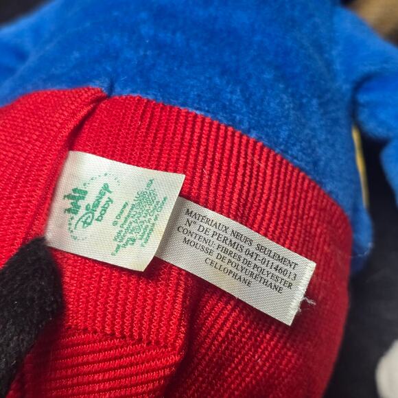 Disney Baby Mickey Mouse Learn To Dress Sensory Plush Zip Button Tie Stuffed Toy - Picture 9 of 10